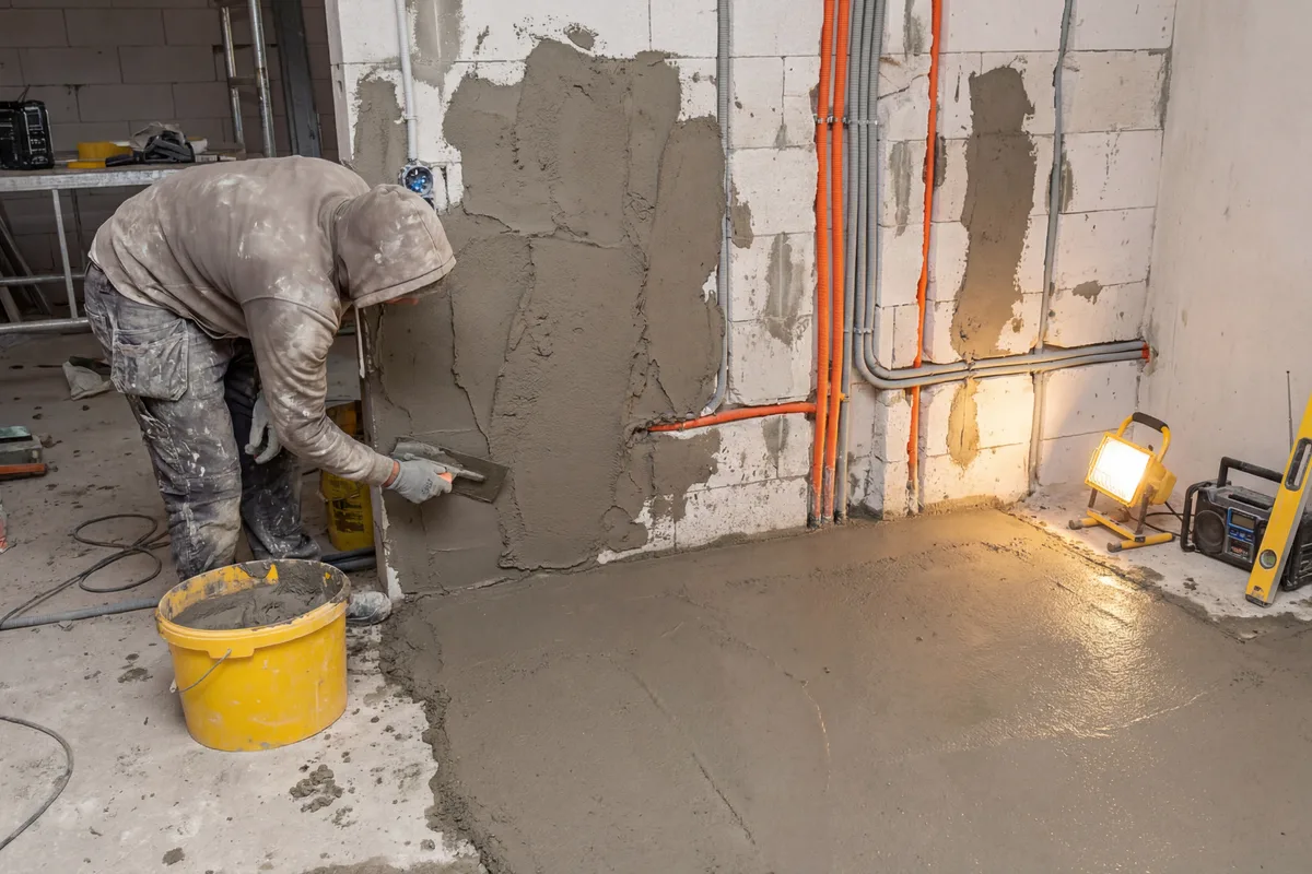 Черновые работы при ремонте: что входит и почему это важно — статья от студии ATMOSPHERE