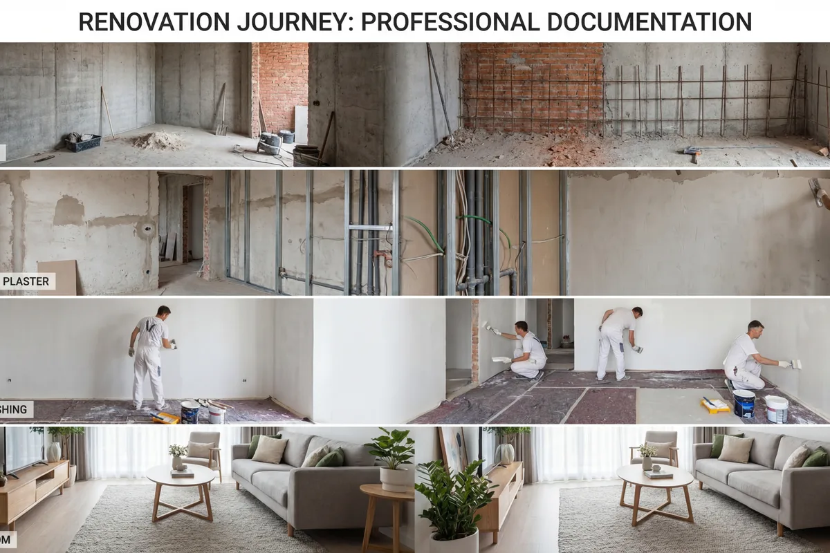 Этапы ремонта в новостройке: пошаговое руководство — статья от студии ATMOSPHERE