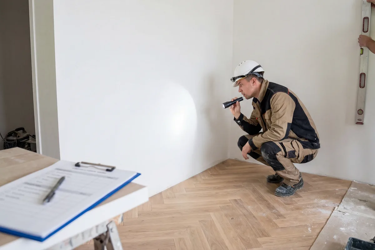 Как принимать ремонт у подрядчика: пошаговый чек-лист — статья от студии ATMOSPHERE