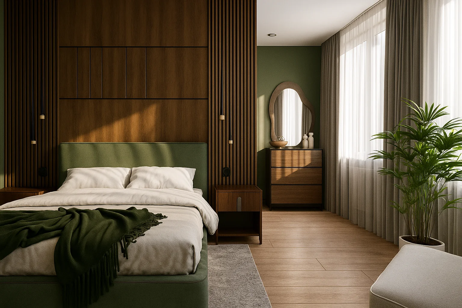 Завершённый интерьер