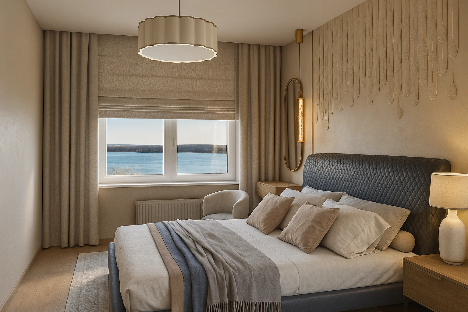 Завершённый интерьер