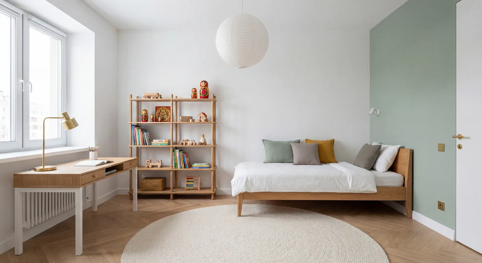 3D-визуализация детской — современный стиль